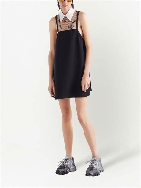 prada sleeveless mini dress